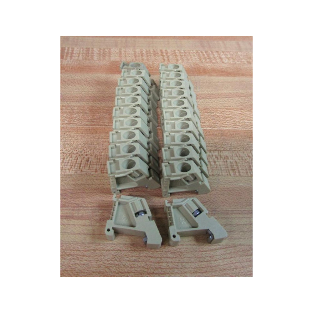 Weidmuller EW-35 Terminal Ends 0383560000 Tan (Pack of 22) - New No Box