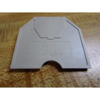 Wieland AP2.5-4 End Plate AP254 Beige AP 2.5-4V0 (Pack of 23)