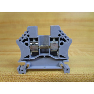 Morsettitalia EURO 4 Terminal Block 43409 Grey (Pack of 12) - Used