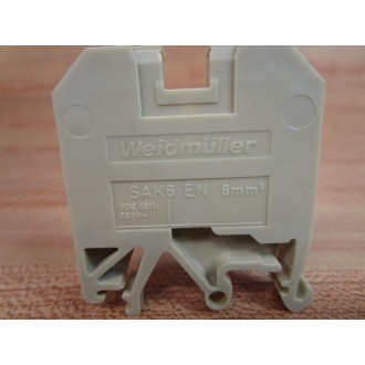 Weidmuller SAK6 EN Terminal Block 0212860000 (Pack of 30) - Used