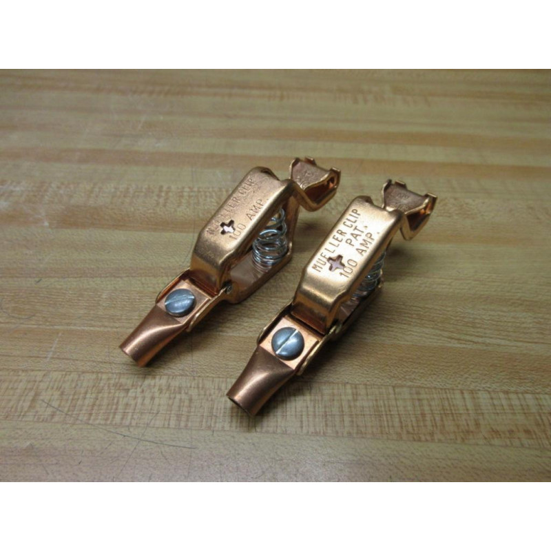 Mueller BU-21CPS Automotive Clip BU-21C (Pack of 2) - New No Box