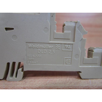 Weidmuller DLD 2.5 Terminal Block 131706 (Pack of 24) - Used