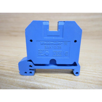 Weidmuller SAK 1035 BL Terminal Block 0443780000 (Pack of 9) - Used