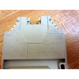 Weidmuller Wieland WK4U Terminal Block WK4U (Pack of 16) - Used