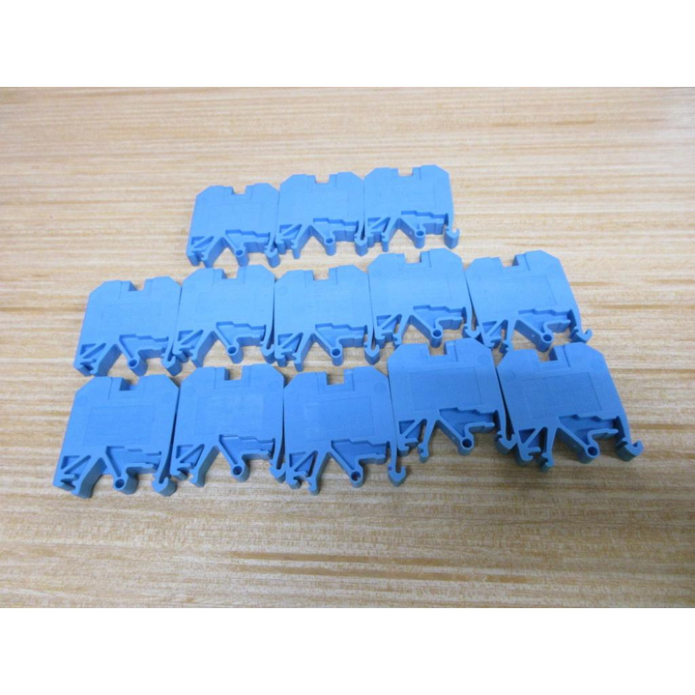 Weidmuller SAK 6 EN BL Terminal Block 0212880000 (Pack of 13) - New No Box