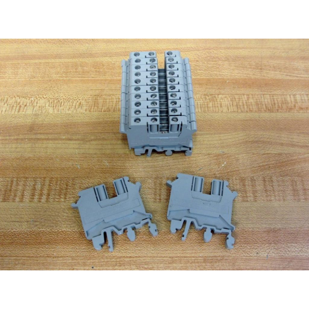 Phoenix Contact UK5-TWIN 1-Level Terminal Block 1923021 (Pack of 12) - New No Box Phoenix Contact UK5-TWIN 1-Level Terminal Block 1923021 (Pack of 12) - New No Box