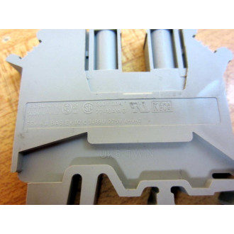 Phoenix Contact UK5-TWIN 1-Level Terminal Block 1923021 (Pack of 12) - New No Box