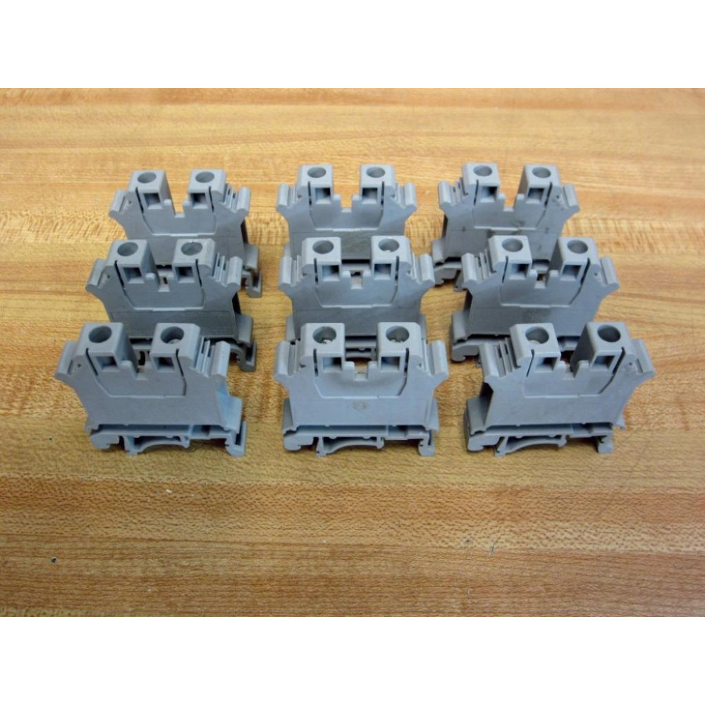 Phoenix Contact UK-10N Terminal Block UK10N 3005073 (Pack of 9) - Used Phoenix Contact UK-10N Terminal Block UK10N 3005073 (Pack of 9) - Used