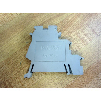 Phoenix Contact DIK 1.5 Gray Terminal Block 2715966 (Pack of 9) - Used