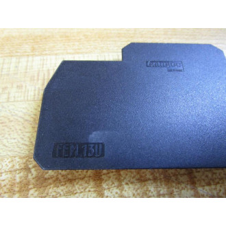 ABB Entrelec FEM13U Terminal End Block (Pack of 11) - New No Box