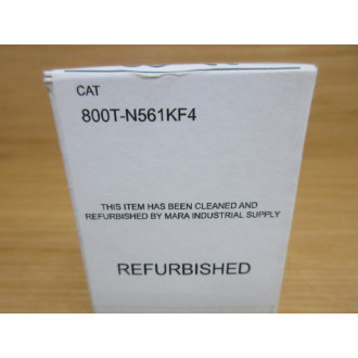 Allen Bradley 800T-N561KF4 Keyed Selector Switch W Key - Refurbished