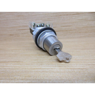 Allen Bradley 800T-J42 Keyed Selector Switch W800T-XA & Key - New No Box