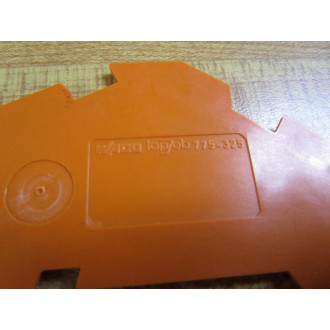 Wago 775-325 Intermediate And End Plate 775325 (Pack of 8) - New No Box