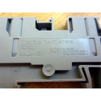 PT6-TWIN Terminal Block PT6TWIN (Pack of 12) - New No Box