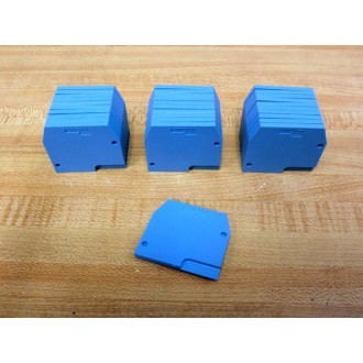 ABB Entrelec 11836816 Terminal Block End FEM6 128.368.10 (Pack of 31) - New No Box