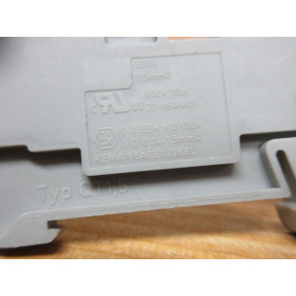 Phoenix Contact QT1.5 Terminal Block QT1,5 (Pack of 50)
