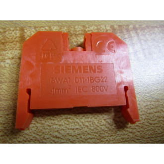 Siemens 8WA1 011-1BG22 Terminal Block 8WA10111BG22 (Pack of 20) - New No Box