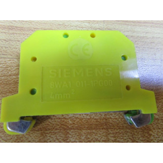 Siemens 8WA1 011-1PG00 Terminal Block 8WA10111PG00 (Pack of 19) - Used