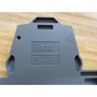 ABB ES4-D2 Entrelec End Plate 1SNK505960R0000 (Pack of 8) - New No Box