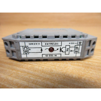 Entrelec 10 032-14 Terminal Block 1003214 - Used