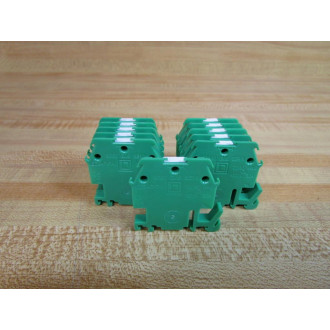 Square D 9080-GM6-GRN Terminal Block 9080 GM6 (Pack of 11) - New No Box
