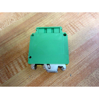 Phoenix Contact USLKG 35 Ground Modular Terminal Block USLKG35 (Pack of 2) - Used