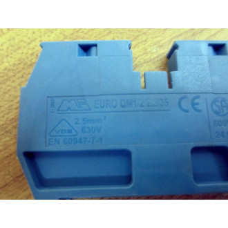 Morsettitalia QM12 2.535 Terminal Block QM122535 (Pack of 9) - New No Box