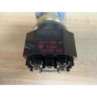 Allen Bradley 800H-QPT10R Red Push Button Light - Used