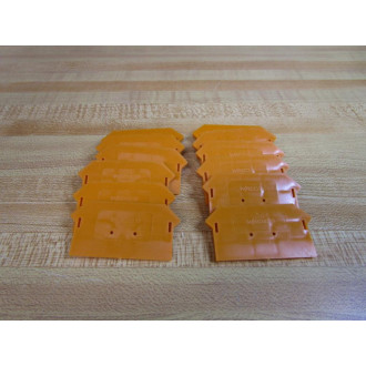 Wago 281-317 End And Intermediate Plate 281317 (Pack of 12) - New No Box