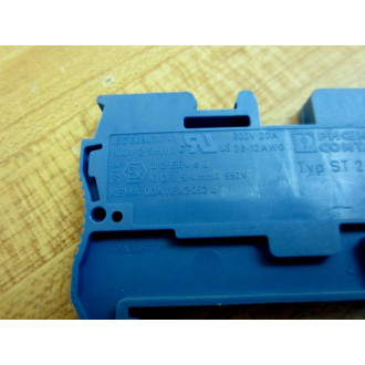 Phoenix Contact ST2.5 BU Terminal Block 3031225 (Pack of 26) - New No Box