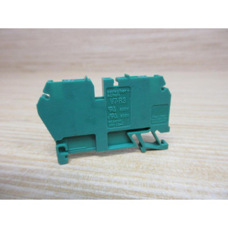 Sprecher+Schuh V7-R3-G Terminal Block V7R3G (Pack of 6) - New No Box