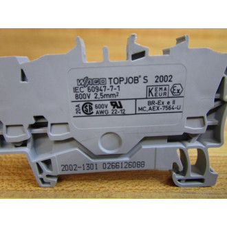 Wago 2002-1301 Terminal Block 0266126088 (Pack of 23) - New No Box