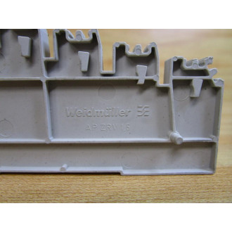 Weidmuller AP ZRV 1.5 End Plate APZRV15 (Pack of 8) - New No Box