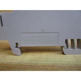 Weidmuller 1699600000 Terminal Block ZDKB 2.51.5 (Pack of 14) - New No Box