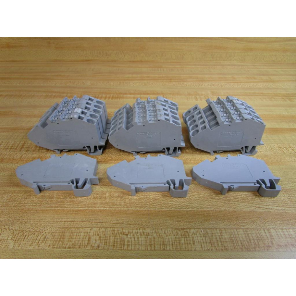 Wago 784-601 Feedthrough Terminal Block 784601 (Pack of 18) - New No Box