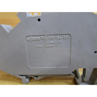 Wago 784-601 Feedthrough Terminal Block 784601 (Pack of 18) - New No Box