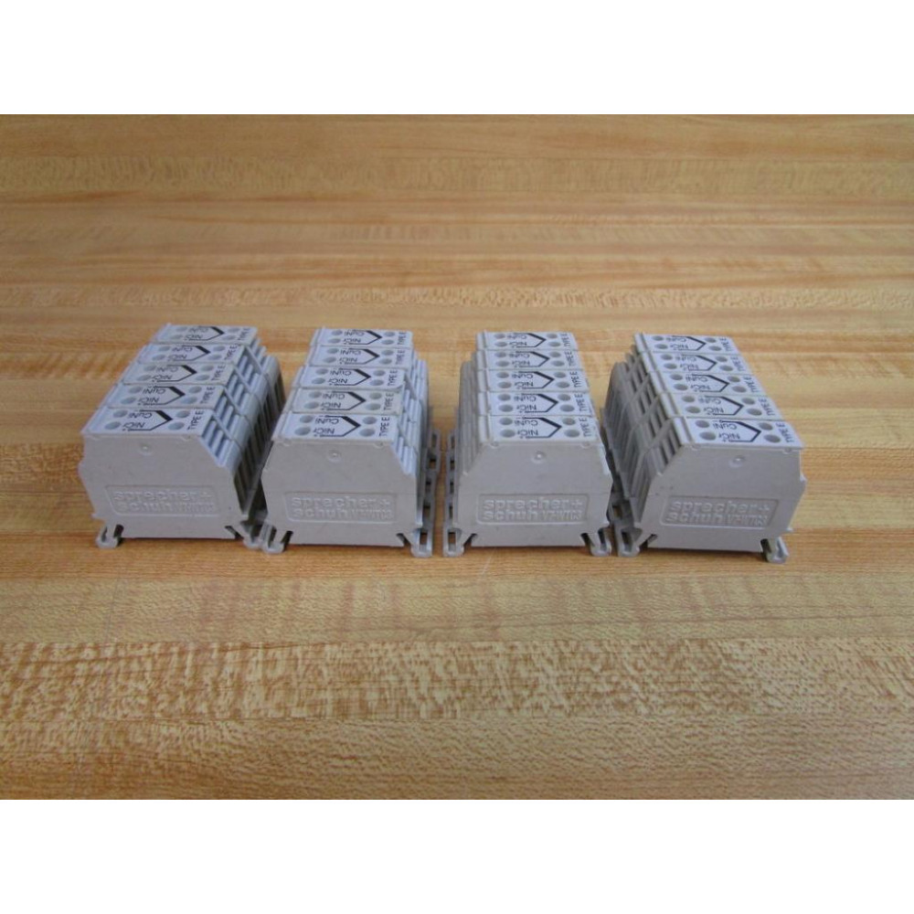 Sprecher+Schuh V7-WTC3 Terminal Block V7WTC3 (Pack of 20) - New No Box
