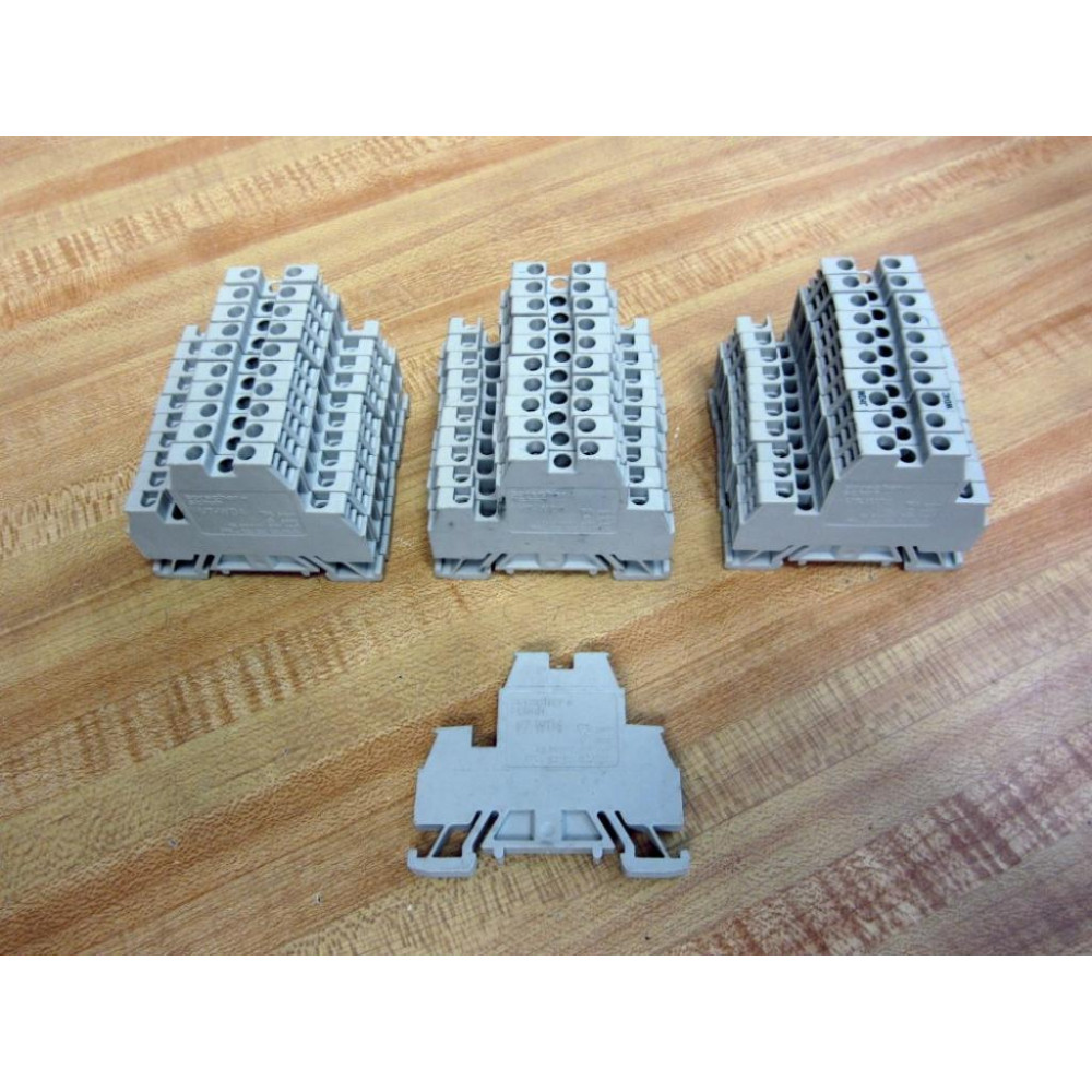 Sprecher+Schuh V7-WD4 Terminal Block V7WD4 (Pack of 31) - New No Box Sprecher+Schuh V7-WD4 Terminal Block V7WD4 (Pack of 31) - New No Box