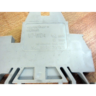 Sprecher+Schuh V7-WD4 Terminal Block V7WD4 (Pack of 31) - New No Box