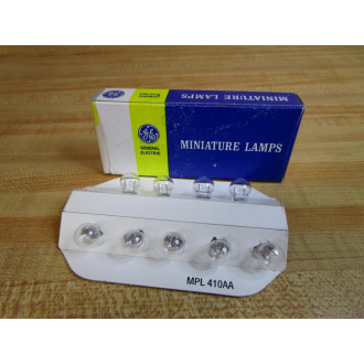 General Electric 12 GE Miniature Bulb Lamp MPL410AA (Pack of 8)