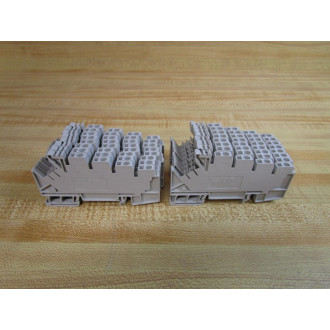 Weidmuller ZRV 1.5 Terminal Block ZRV15 (Pack of 16) - New No Box