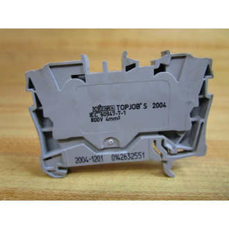 Wago 0142632551 Terminal Block 2004-1201 (Pack of 40) - New No Box