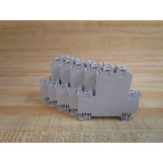 Weidmuller 1041900000 Terminal Block WDK 4N (Pack of 5) - New No Box