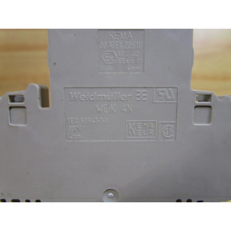 Weidmuller 1041900000 Terminal Block WDK 4N (Pack of 5) - New No Box