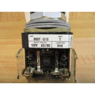 Allen Bradley 800T-Q10G Pilot Light 800TQ10G