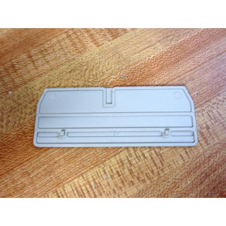 Weidmuller ZAPTW3 End PlateTerminal ZAPTW3 (Pack of 37) - New No Box