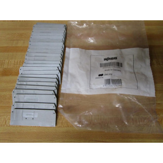 Wago 280-314 End And Intermediate Plate 280 (Pack of 24)