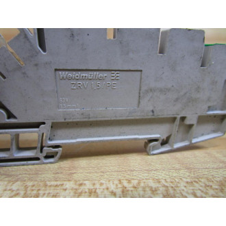 Weidmuller ZRV 1.5PE Terminal Block ZRV15PE (Pack of 13) - Used