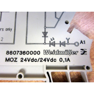 Weidmuller 8607360000 Relay Module (Pack of 4) - New No Box