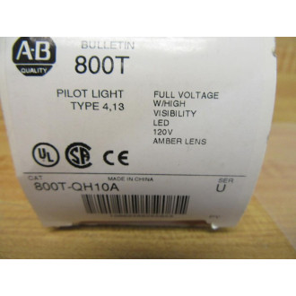 Allen Bradley 800T-QH10A Pilot Light Assy 800TQH10A